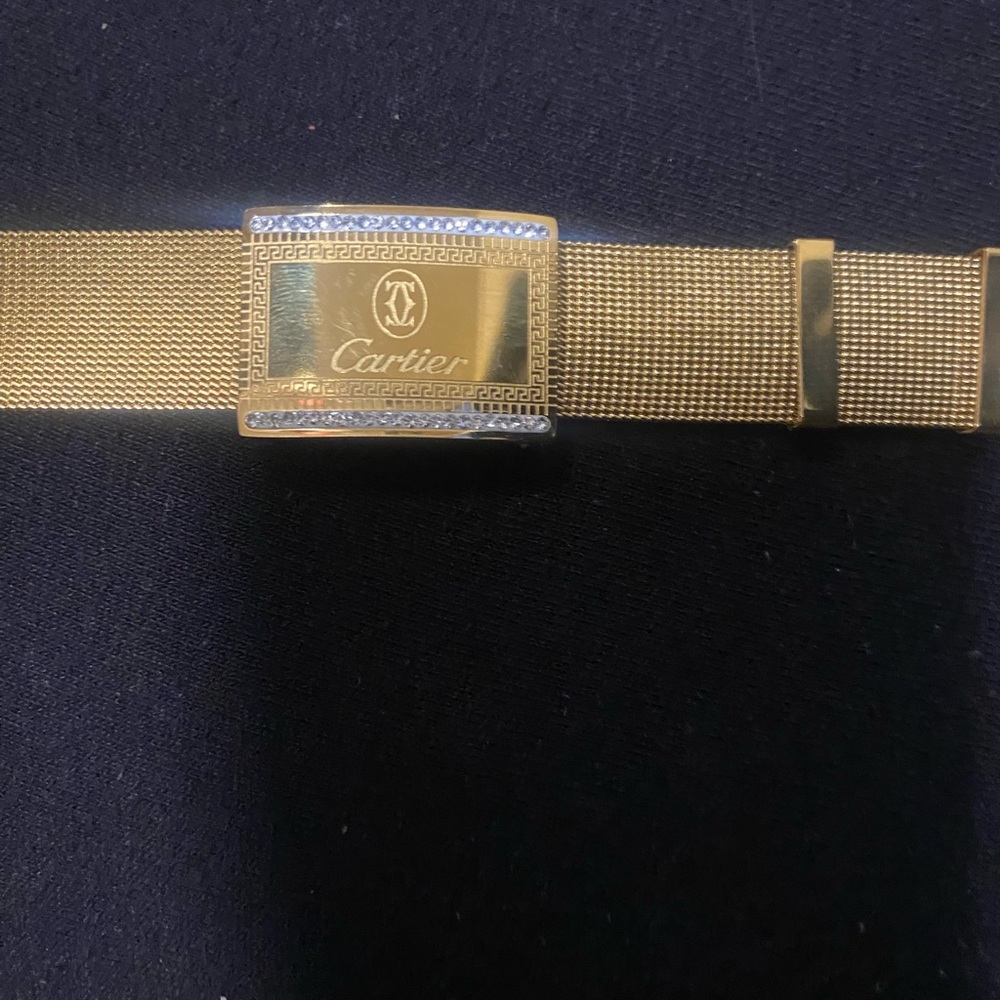Gold Mesh Bracelet